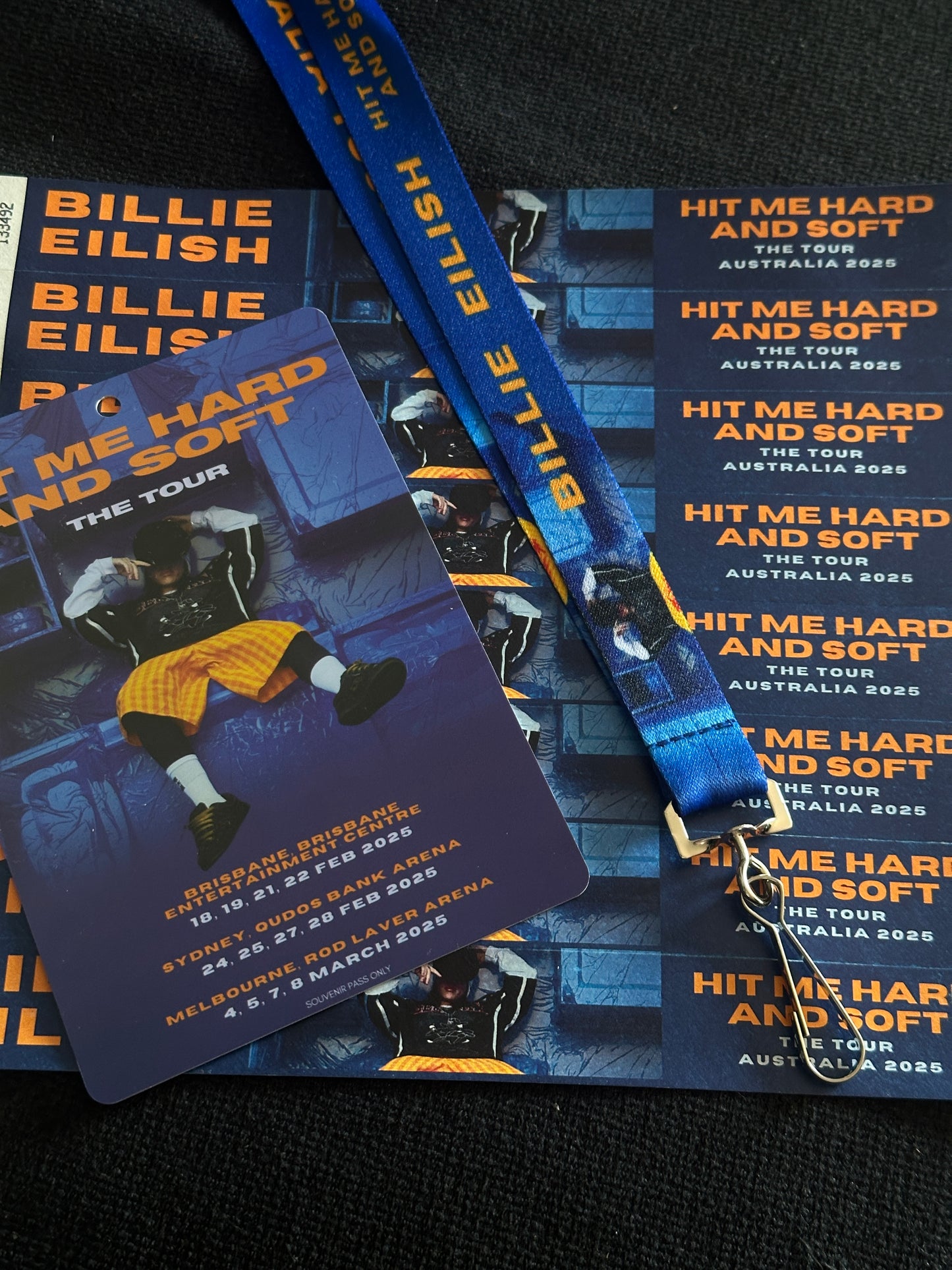 Billie Eilish - HMHAS Tour Lanyard